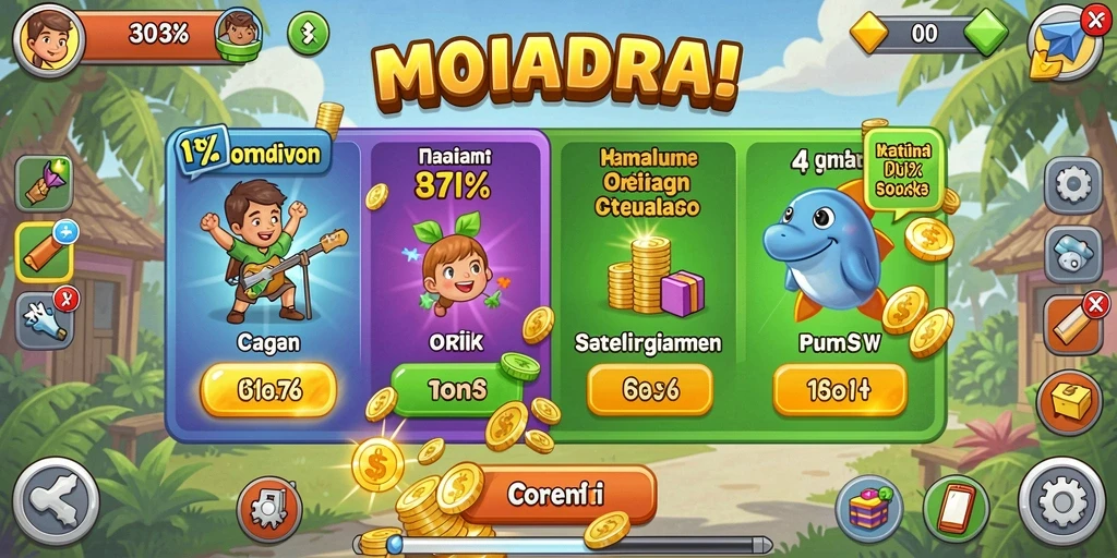 Beragam pilihan permainan slot yang menarik dan beragam.