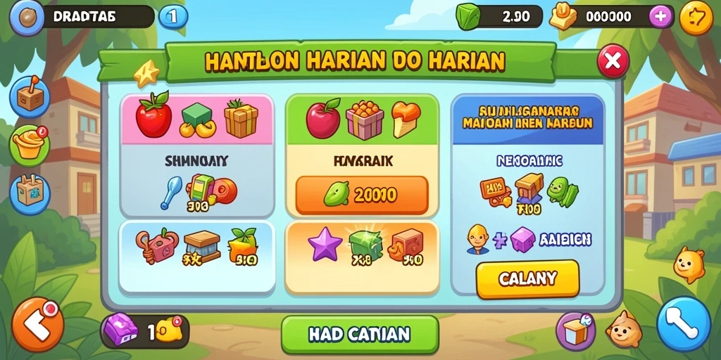 Berbagai mode permainan yang menarik dan menantang.
