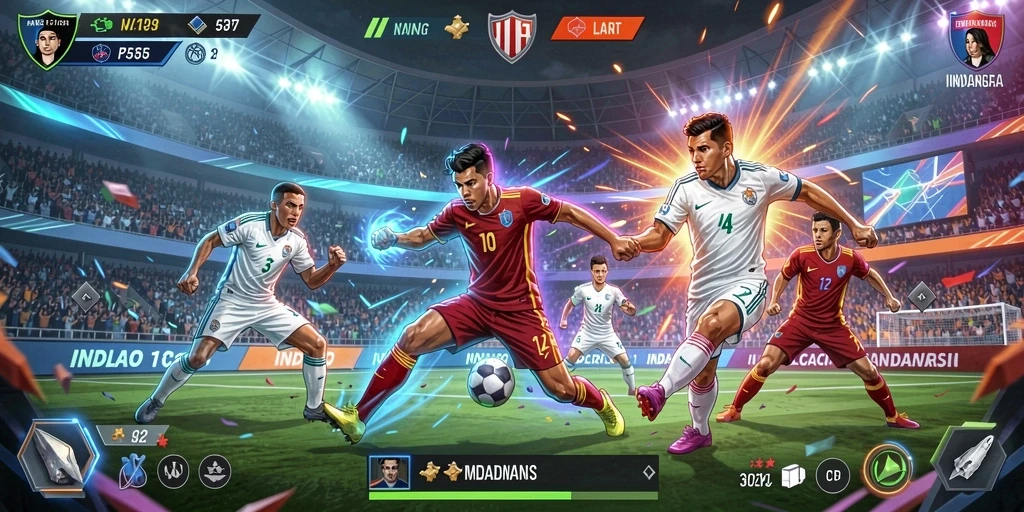Gambaran senjata baru yang kuat dan mengesankan.