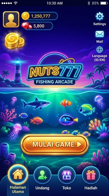 nuts777 — menu pengaturan